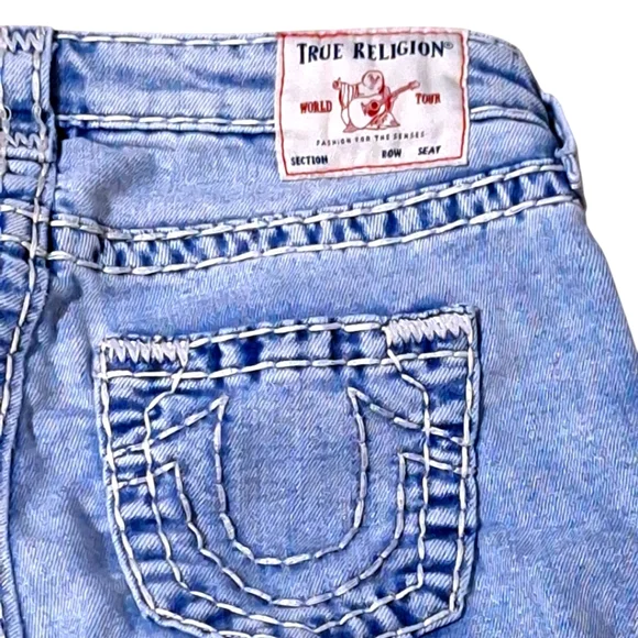 True Religion Light Blue Women Jeans - Picture 1 of 11